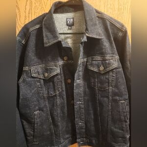 GAP Men's Dark Denim Jacket